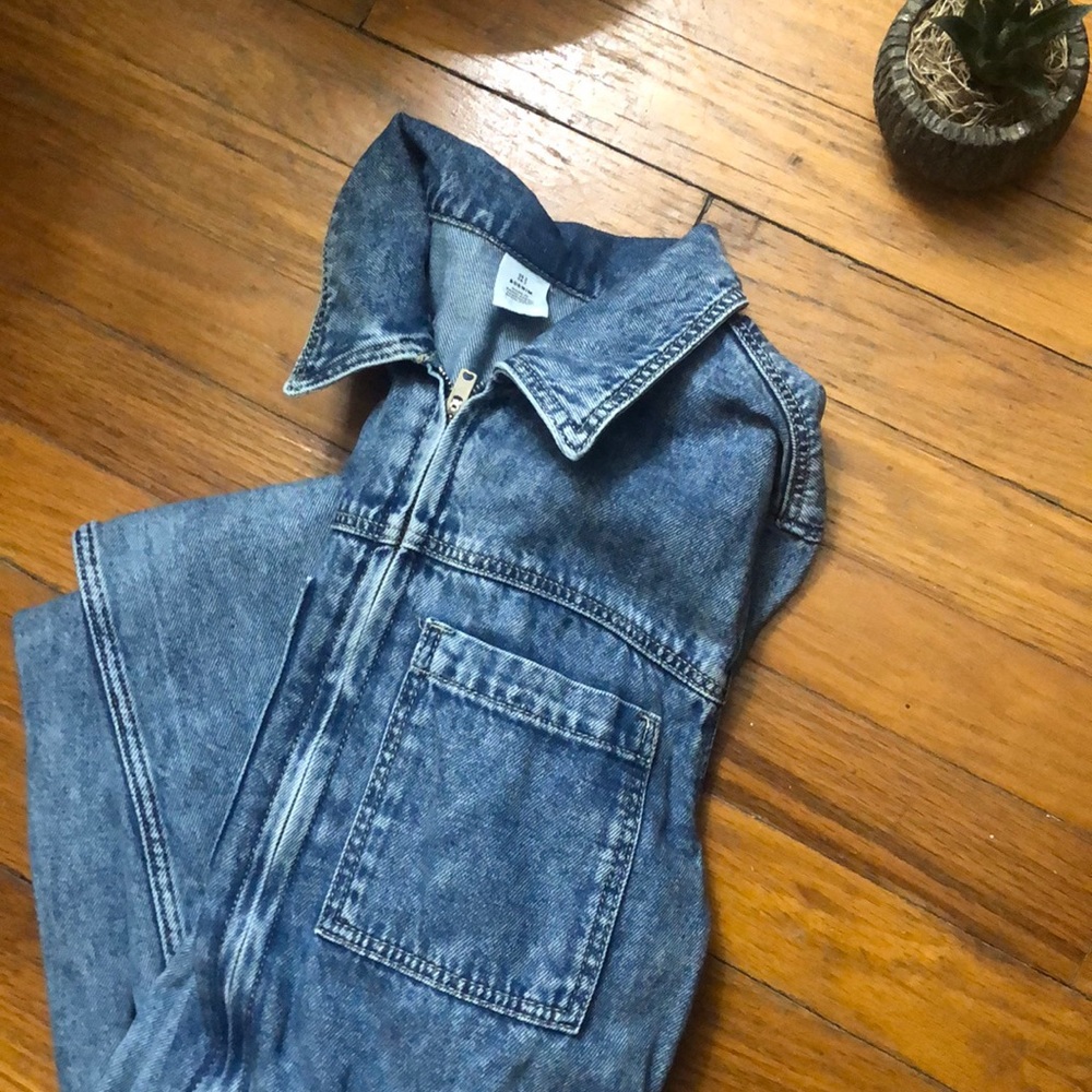 Denim Jumpsuit NWOT